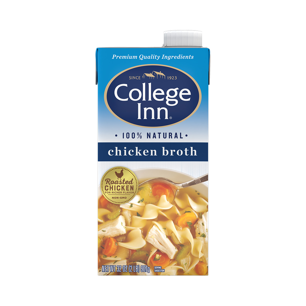 College Inn® Chicken Broth Aseptic Carton, 32 oz Del Monte Food Service